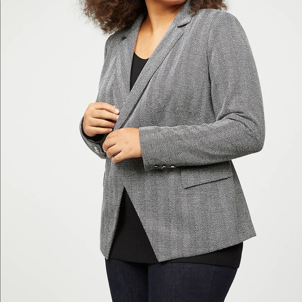 Lane Bryant Herringbone Blazer NWT Size 20